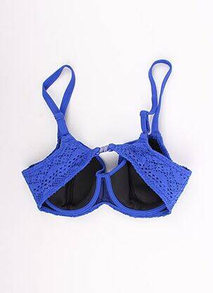 Sutien de costum de baie bretele elastice reglabile albastru FREYA femeie