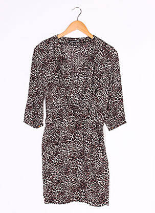Rochie scurtă mâneci 3/4 mâneci 3/4 negru LA PETITE FRANCAISE femeie