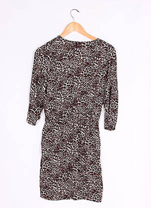 Rochie scurtă mâneci 3/4 mâneci 3/4 negru LA PETITE FRANCAISE femeie