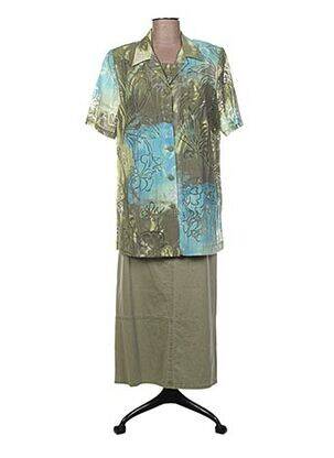 Set fustă verde FRANCE RIVOIRE femeie