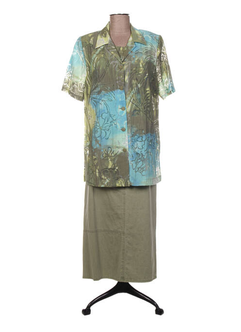 Set fustă verde FRANCE RIVOIRE femeie