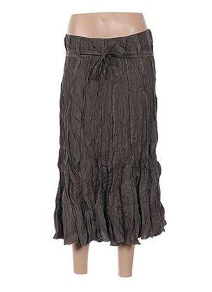 Fustă midi verde FRANSTYLE femeie