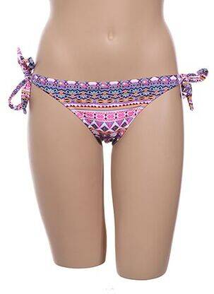Chiloți de baie imprimeu fantezie bikini roz PIL PULL femeie