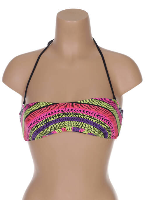 Sutien de costum de baie roz RIP CURL femeie