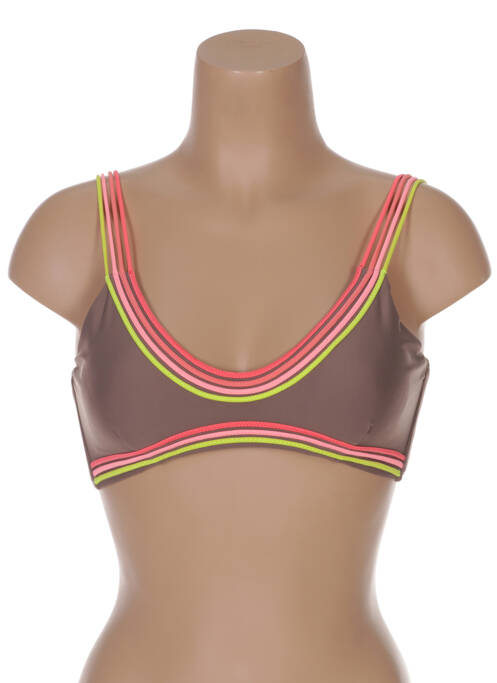 Sutien de costum de baie maro LULI FAMA femeie