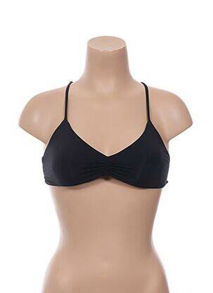Sutien de costum de baie bretele elastice top sutien tip racerback negru L*SPACE femeie