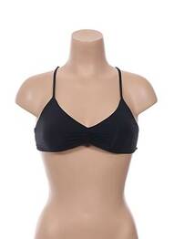 Sutien de costum de baie bretele elastice top sutien tip racerback negru L*SPACE femme