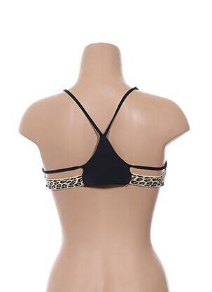 Sutien de costum de baie bretele elastice top sutien tip racerback negru L*SPACE femeie
