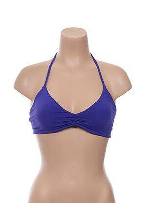 Sutien de costum de baie bretele elastice albastru L*SPACE femeie
