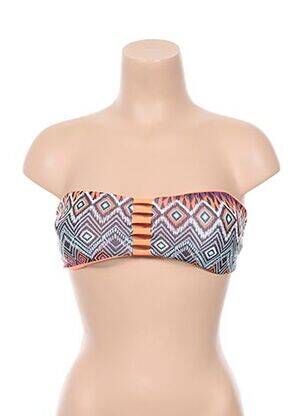 Sutien de costum de baie top bentiță top bentiță gri KHONGBOON femeie