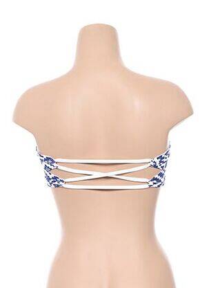 Sutien de costum de baie top bentiță top bentiță albastru KHONGBOON femeie