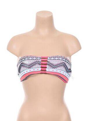 Sutien de costum de baie top bentiță top bentiță albastru KHONGBOON femeie