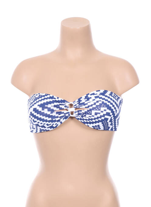 Sutien de costum de baie albastru KHONGBOON femeie