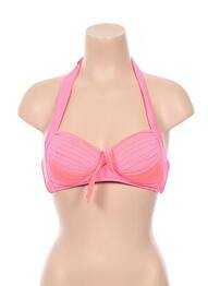 Sutien de costum de baie închidere cu legături de legat top sutien modelat roz SEAFOLLY femeie