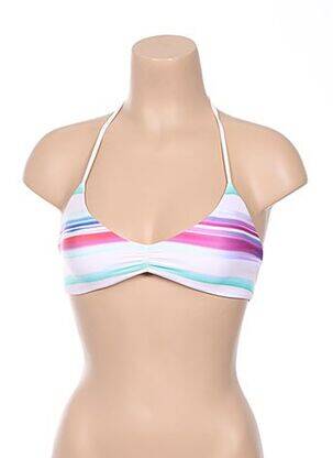 Sutien de costum de baie fără armatură bej L*SPACE femeie