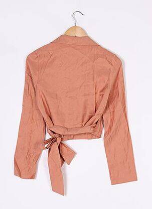 Cardigan petrecut roz ALLYSON femeie