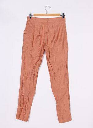 Pantalon larg roz ALLYSON femeie