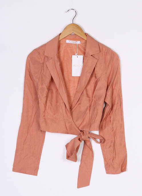 Cardigan petrecut roz ALLYSON femeie