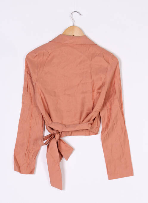 Cardigan petrecut roz ALLYSON femeie