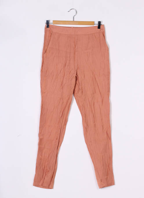 Pantalon larg roz ALLYSON femeie