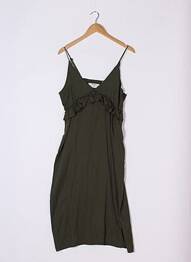 Rochie midi croială fluidă verde ONE TEASPOON femme