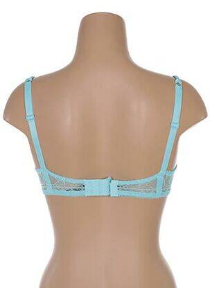 Sutien broderie top sutien modelat albastru IMPLICITE femeie