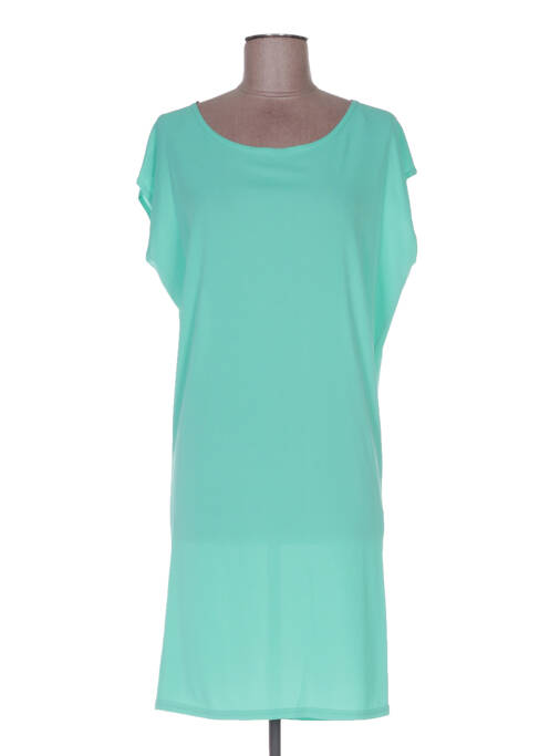 Rochie midi verde POUPÉE DE SOIE femeie