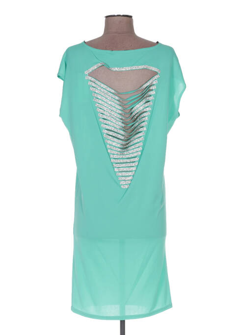 Rochie midi verde POUPÉE DE SOIE femeie