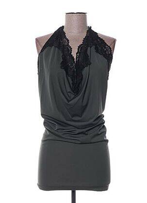 Top verde POUPÉE DE SOIE femeie