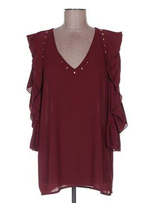 Top roșu POUPÉE DE SOIE femeie