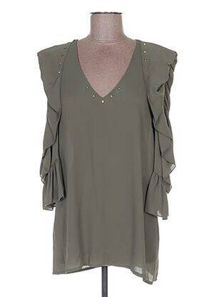 Top verde POUPÉE DE SOIE femeie