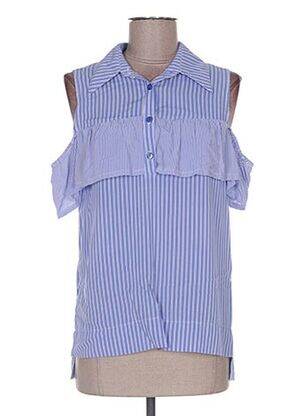 Bluză albastru POUPÉE DE SOIE femeie