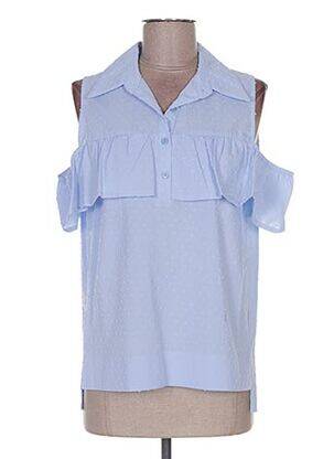 Bluză albastru POUPÉE DE SOIE femeie