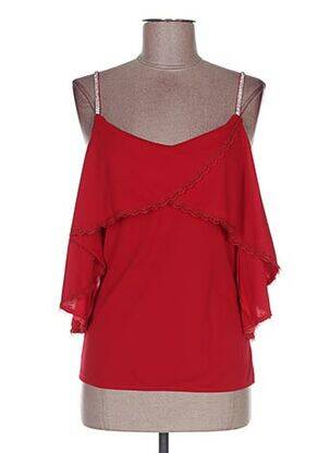 Top roșu POUPÉE DE SOIE femeie