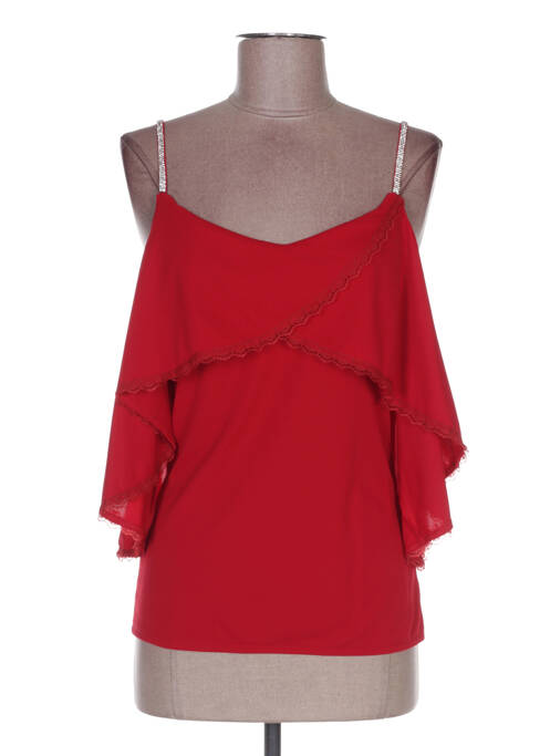 Top roșu POUPÉE DE SOIE femeie