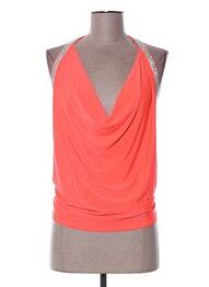 Top portocaliu POUPÉE DE SOIE femme