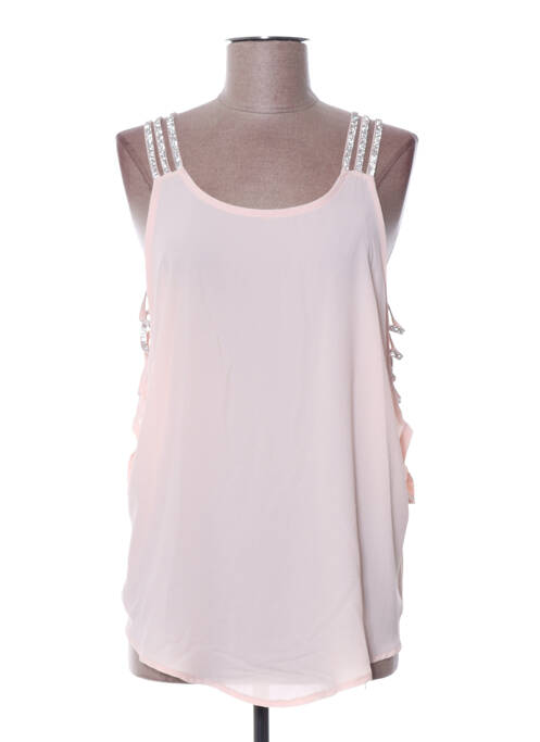 Tunică mâneci lungi roz POUPÉE DE SOIE femeie