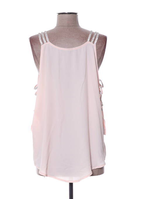 Tunică mâneci lungi roz POUPÉE DE SOIE femeie