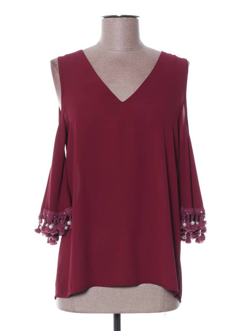 Top roșu POUPÉE DE SOIE femeie