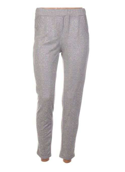 Pantalon 7/8 gri POUPÉE DE SOIE femeie