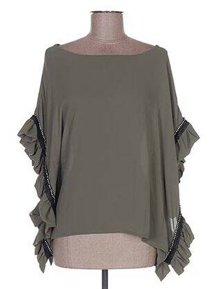 Bluză verde POUPÉE DE SOIE femeie