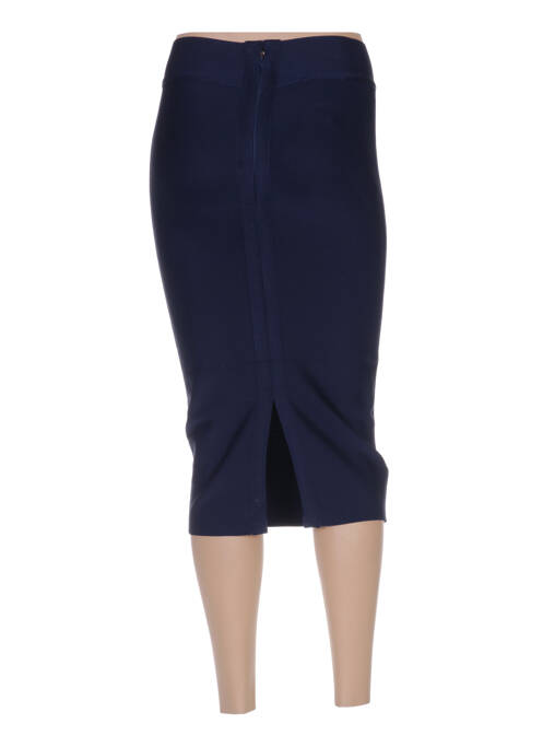 Fustă midi albastru POUPÉE DE SOIE femeie