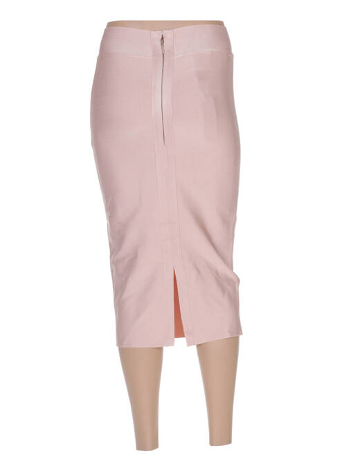 Fustă midi roz POUPÉE DE SOIE femeie