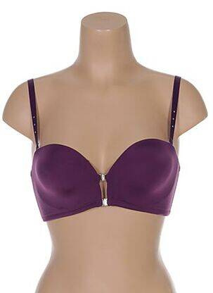 Sutien top sutien modelat top sutien modelat violet IMPLICITE femeie