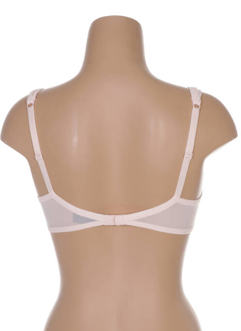 Sutien efect material satinat top sutien modelat roz IMPLICITE femme