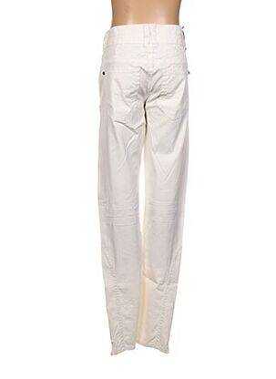 Pantalon slim talie joasă talie joasă bej DDP femeie