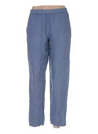 Pantalon drept talie elastică albastru LA FEE MARABOUTEE femeie