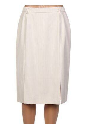 Fustă midi bej KARTING femeie