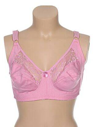Sutien fără armatură fără armatură roz ROSA JUNIO femeie
