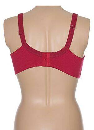 Sutien fără armatură fără armatură roșu ROSA JUNIO femeie